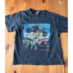 Kids' Monster Jam Chad Tingler Autographed T-Shirt Size Small‎